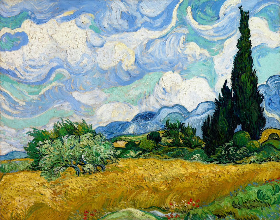Wheat Field by Vincent van Gogh